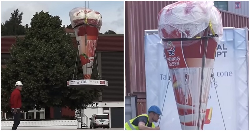 world largest ice cream cone