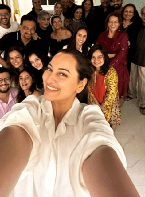 Sonakshi Sinha makes a splash at pre-wedding haldi ceremony