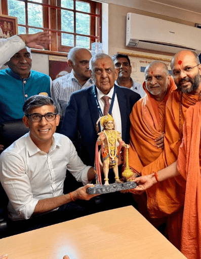 Sadhu Saints of Salangpur invited UK Prime Minister Rishi Sunak for this special event