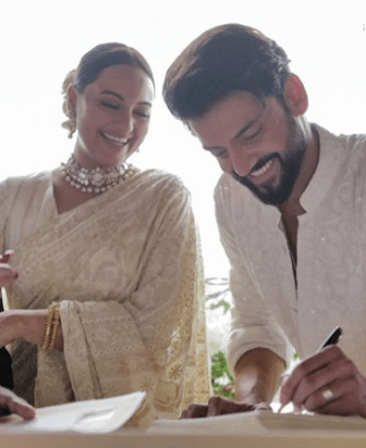 Sonakshi Sinha and Zaheer Iqbal tied the sacred knot of marriage