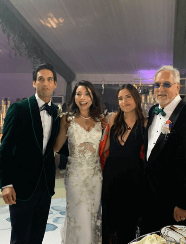 Vijay Mallya son Siddharth Mallya wedding took place in London