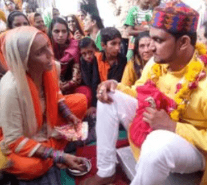 Muslim family living in this village of Gujarat got married