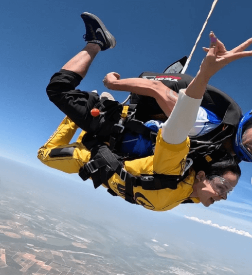 Tarak Mehta Ka Ultah Chashma Gold Was Seen Enjoying Sky Driving In The Open Sky