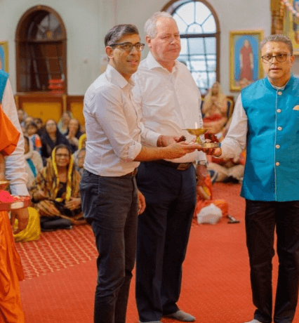 Sadhu Saints of Salangpur invited UK Prime Minister Rishi Sunak for this special event