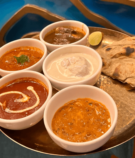 Anjali enjoyed dinner with her family