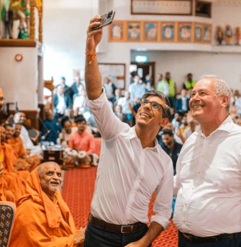 Sadhu Saints of Salangpur invited UK Prime Minister Rishi Sunak for this special event