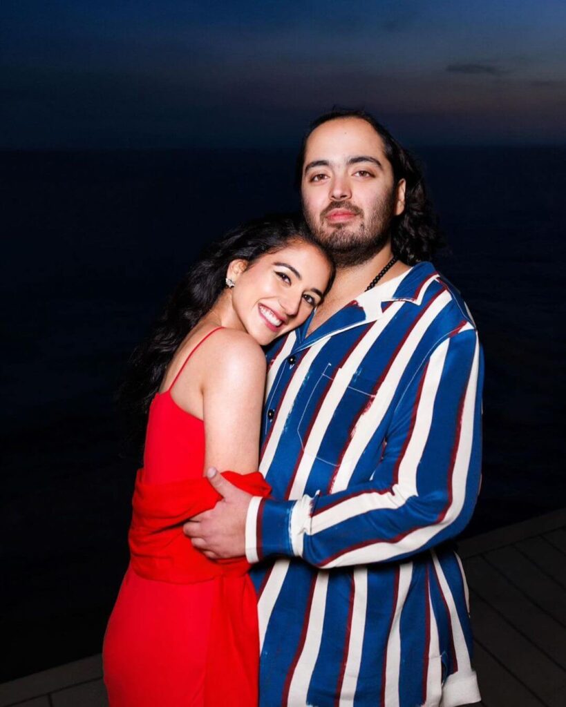 Radhika Merchant shares loving pictures with Anant Ambani