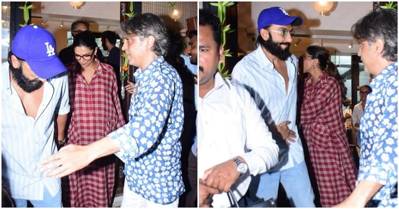 Deepika got caught in the crowd