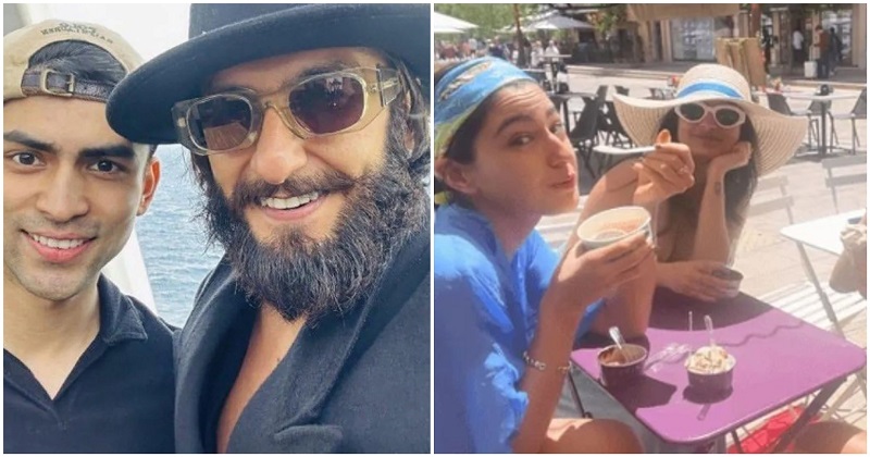 Sara Ali Khan and Ranveer Singh shared pictures with breakfast in the morning at the Ambani family function