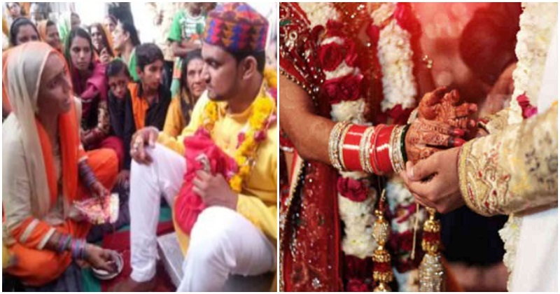 Muslim family living in this village of Gujarat got married