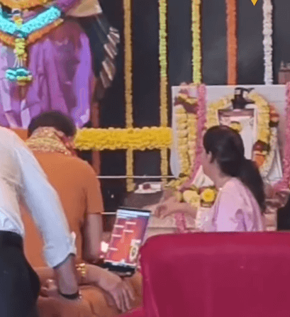 Isha Ambani along with her family took advantage of God blessed Havan and Mahapuja in Krishna Kali temple